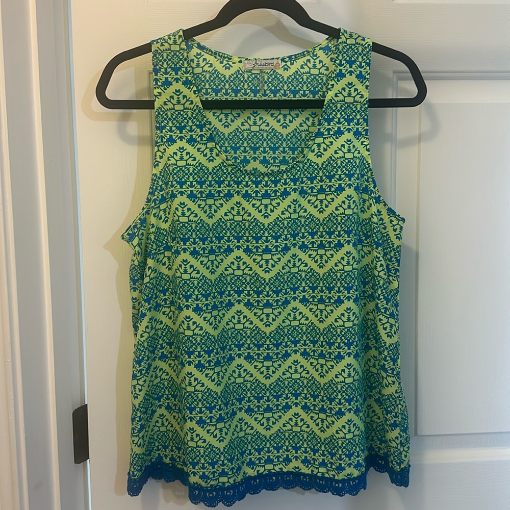 Freebird Ladies Tank Top - Size Large - Outstanding Condition -Made in Cambodia